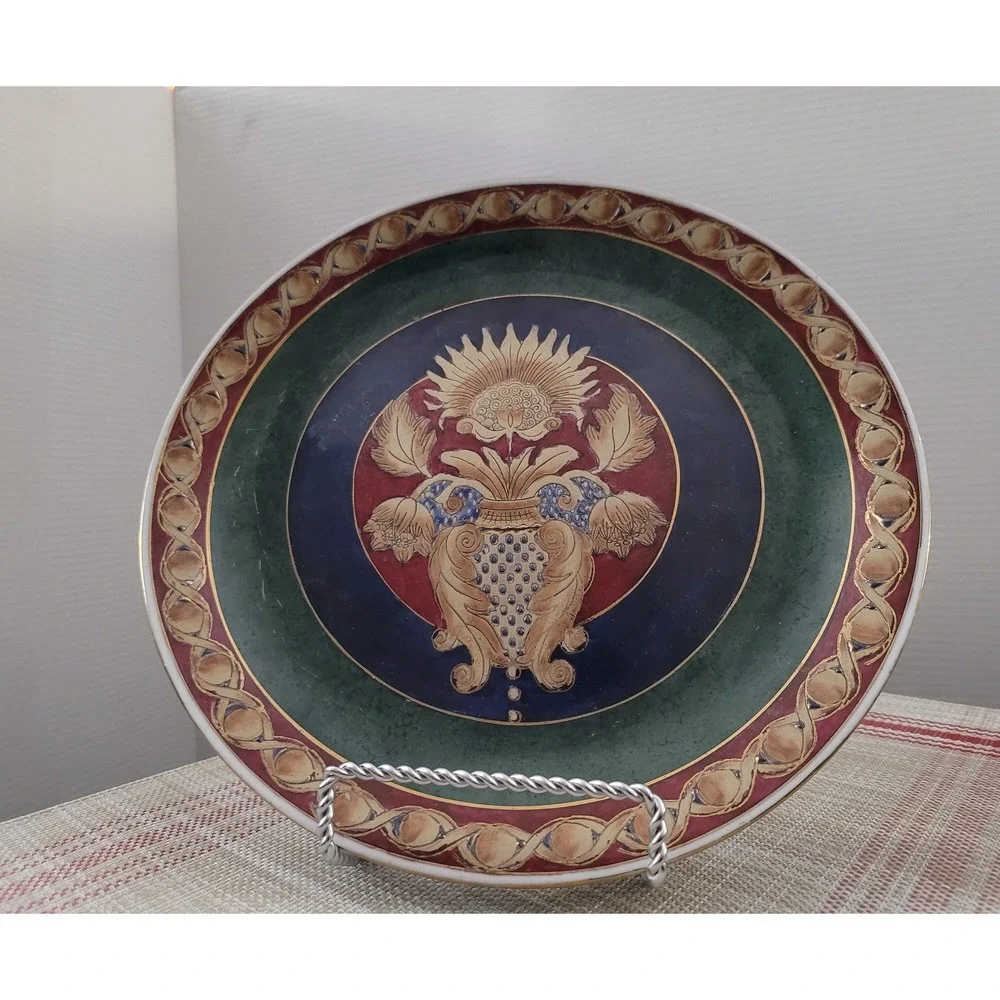 Oriental Lochinvar Decorative Plate, Andrea by‎ Sadek